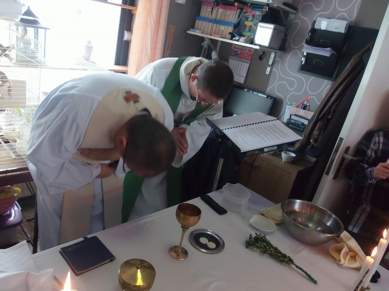Baptême de Manon et Morgane le 11 mai 2014 Monceau Sur Sambre (34)