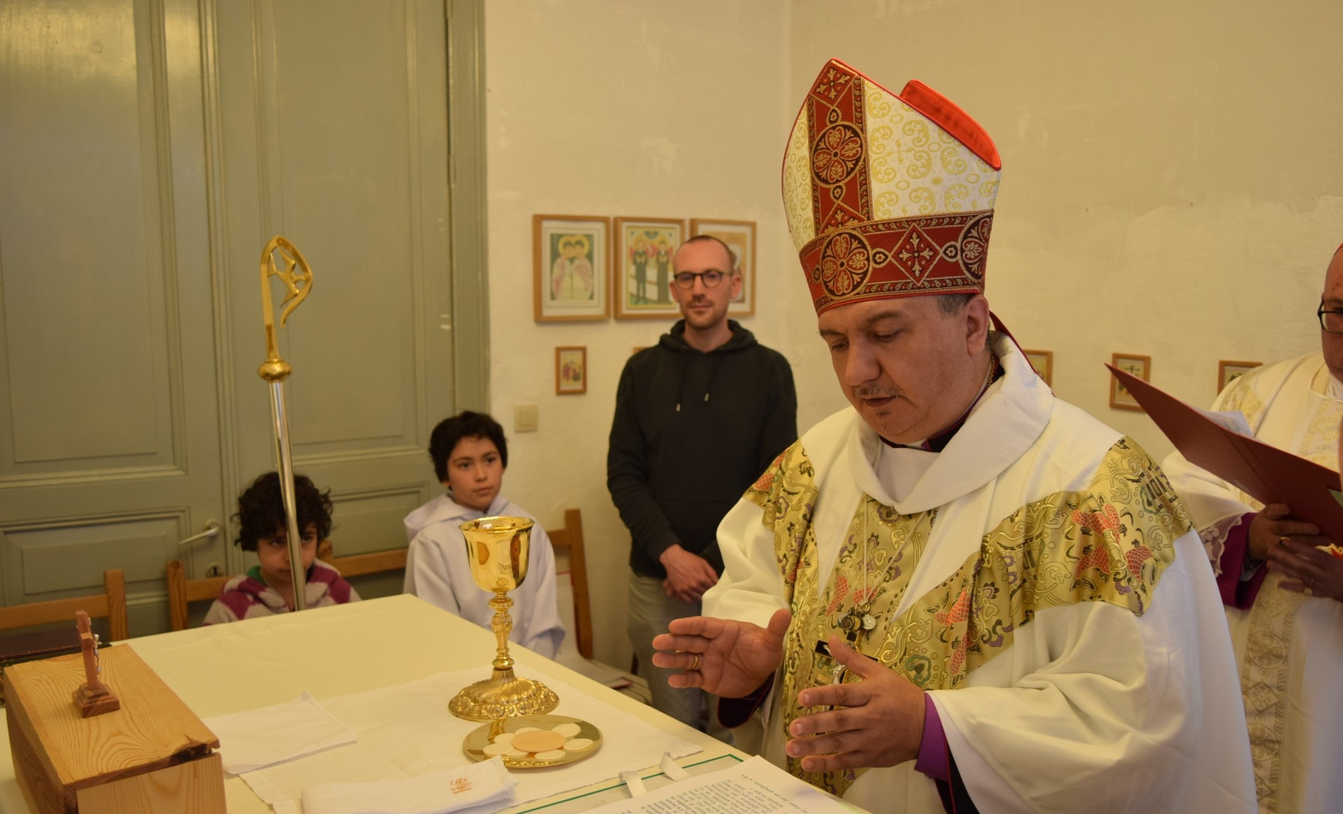 Messe d intercommunion avec l'église anglicane libre internationale belgique et pays bas