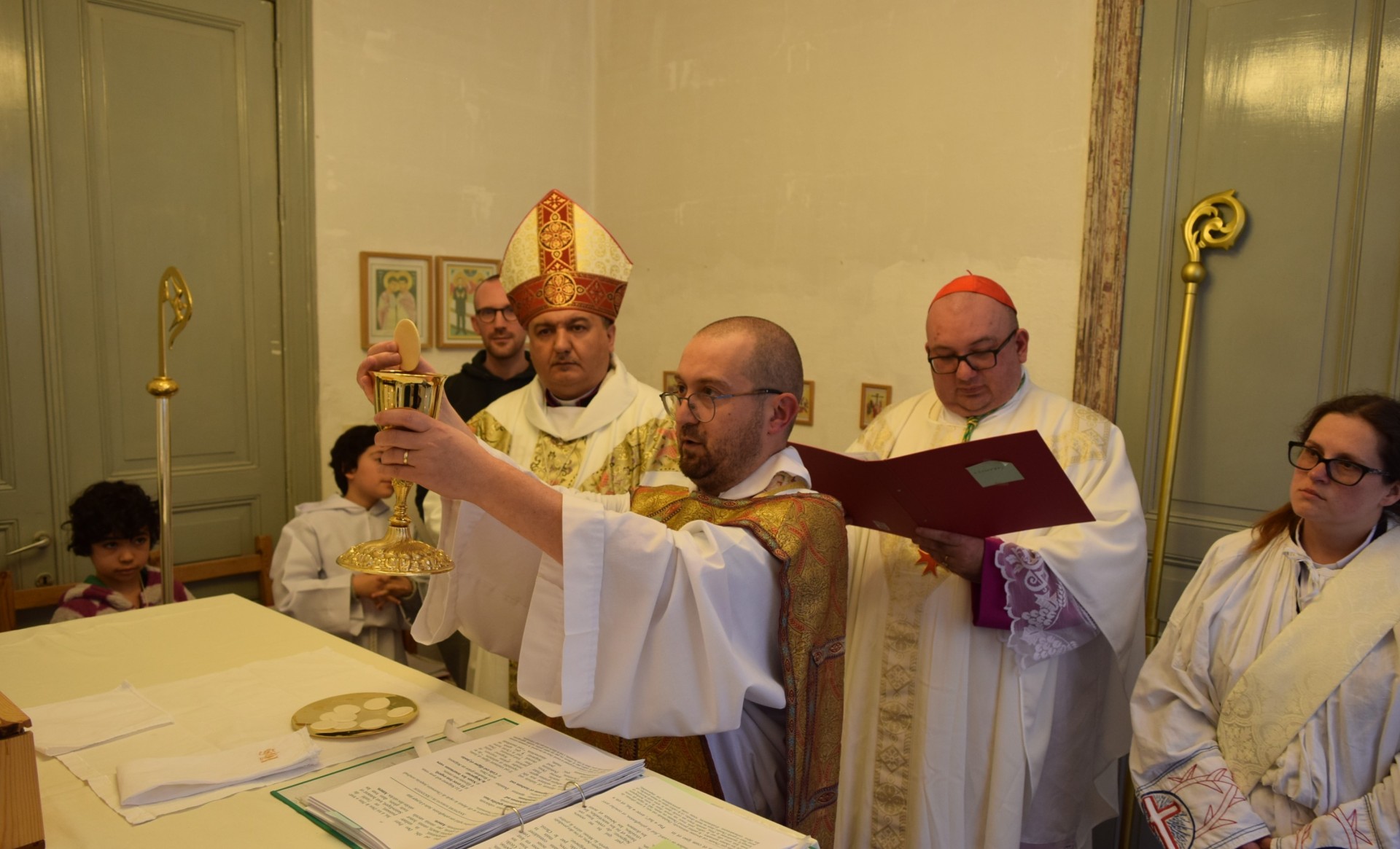 Messe d intercommunion avec l'église anglicane libre internationale belgique et pays bas