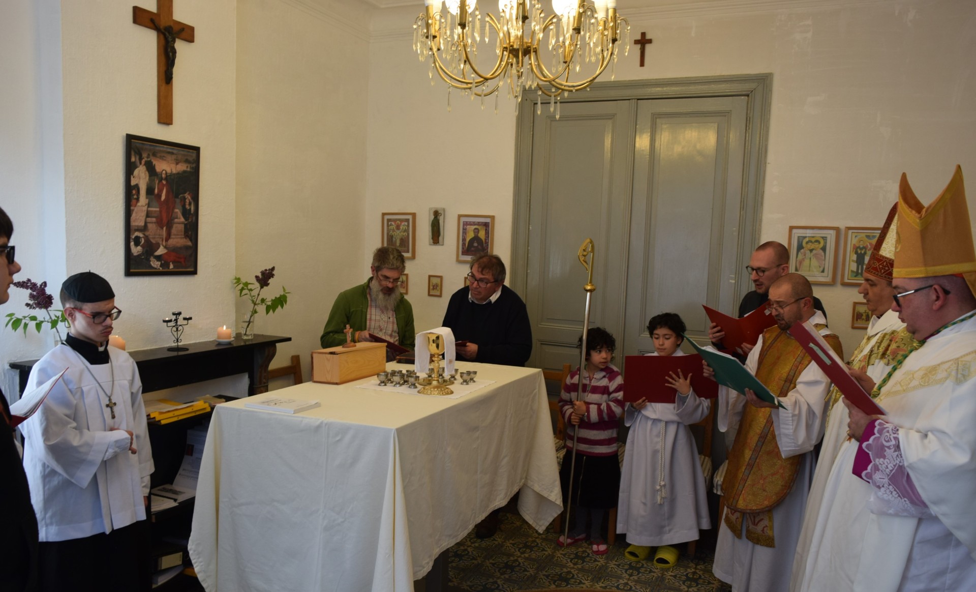 Messe d intercommunion avec l'église anglicane libre internationale belgique et pays bas